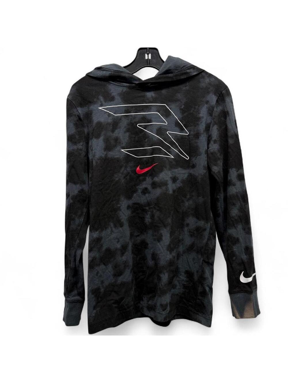 Nike Kid's Black and Grey Hoody